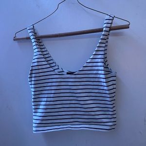 Striped Crop Top